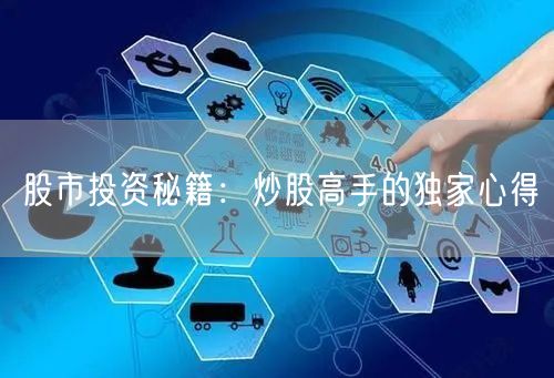 股市投资秘籍：炒股高手的独家心得