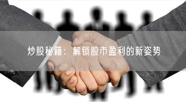 炒股秘籍：解锁股市盈利的新姿势